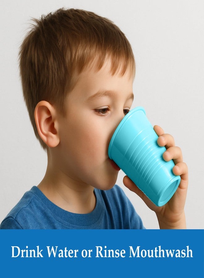 Henry Schein Disposable Cups, 5 oz, Blue (200 Count) – Dental Rinse Cups, Double-Coated for Durability, Latex-Free, Embossed Grip, Ideal for Medical, Office, and Event Use - Image 4